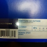 EasyTone外箱の側面にあるサイズ表記