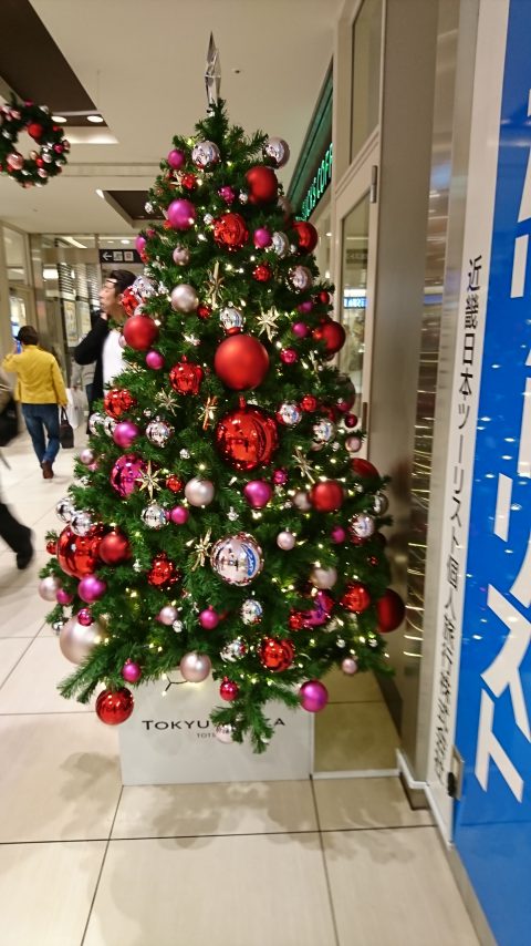近畿日本ツーリストのクリスマスツリー